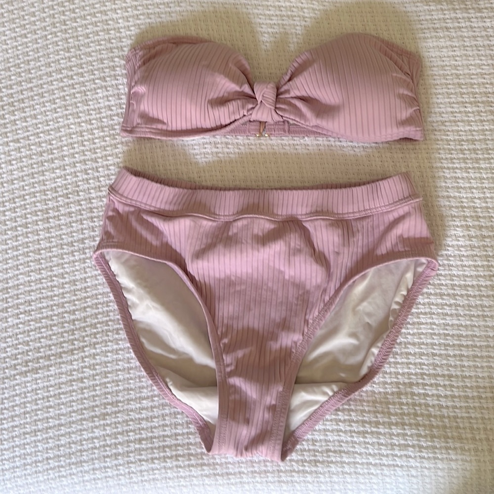 Loft Bikini Small top Medium Bottoms